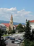 Pohled od Zvolenského zámku