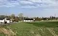 Zvonějov od západu, čp. 209, 537, 543