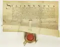 Listina krále Zikmunda Starého z roku 1546