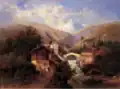 Splügen (kolem 1830)