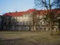 6. Část přestavěné hlavní klášterní budovy v Plasích, dnes zde sídlí Národní památkový ústav správa kláštera Plasy.[11]