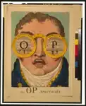 Karikatura týkající se cen v Royal Opera House