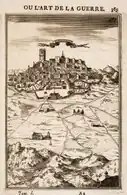 Pohled na město z roku 1696