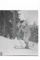 A determined skier