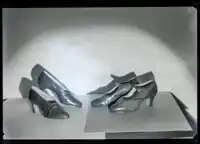 High-heeled shoes
