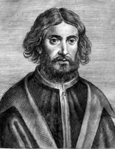 Jacopo Negretti de Lavalle, zvaný Palma il Vecchio (rytina z roku 1648, Biblioteca Civica, Treviso, Itálie)