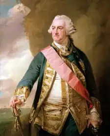 Velkoadmirál Sir Edward Hawke (1768–1770, Francis Cotes)