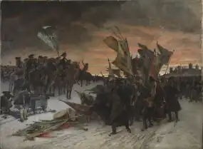 Bitva u Narvy od Gustava Cederströma z roku 1910