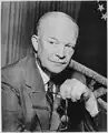 Prezident Dwight D. Eisenhower, který operaci PBSucces schválil a podporoval